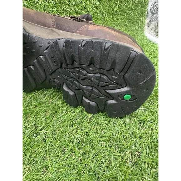 Timberland Keele Ridge Brown Leather Waterproof Boots Mens Size 9 Wide 6905B - Picture 9 of 11